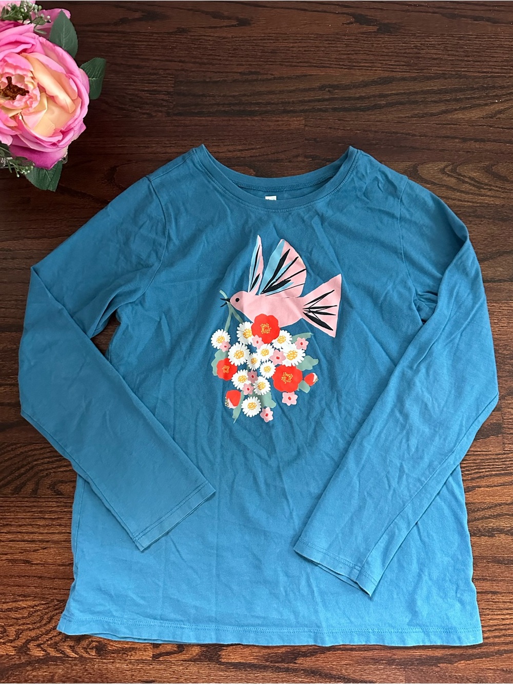 Tea Collection long sleeved tee, size 14